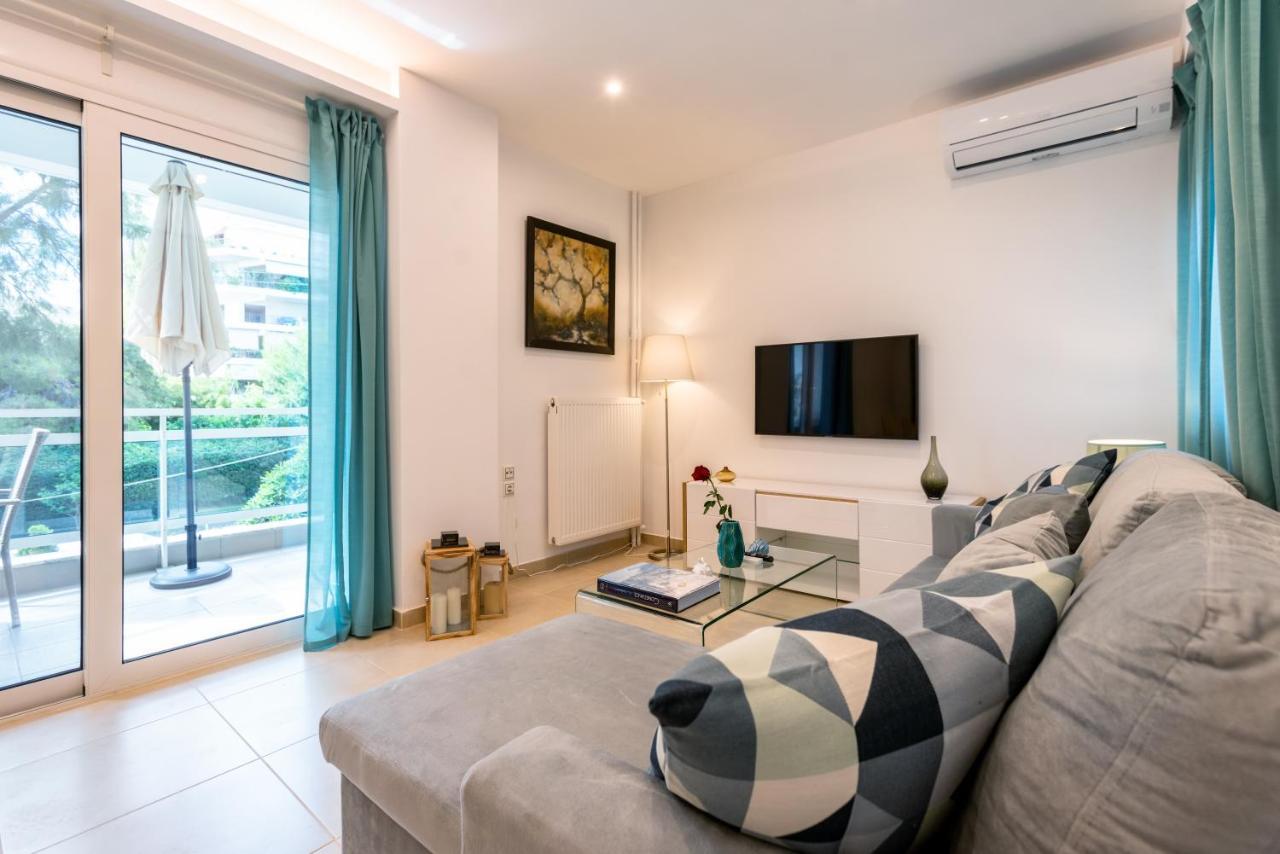 Lux 1-Bedroom Apartement Next To The Sea In Voula Атина Екстериор снимка